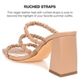 thumbnail image 5 of Journee Collection Womens Reagaan Tru Comfort Foam Open Square Toe Block Heel Sandals, 5 of 6