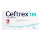 Ceftrex Ceftriaxona 1 g I.M. solución inyectable | Bodega Aurrera en línea