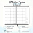 thumbnail image 2 of Lonely Oak 2026-2027 Academic Monthly Planner 5.75" x 8.4", 13 Month Teacher Agenda July 2026-July 2027 for School & Work(Black), 2 of 7