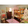thumbnail image 2 of Fun Rugs Rectangle Light Pink Polyester Flokati Kids Rugs, 2 of 2
