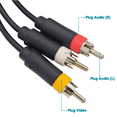 thumbnail image 2 of Cable De Audio Y Video Rca Compatible Con Ps3 Y Ps2, 2 of 4