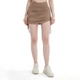 thumbnail image 1 of Falda deportiva con cordón en la cintura para mujer, pantalones cortos para correr, yoga, anticaminar, falda de tenis y fitness, 1 of 6
