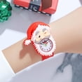 thumbnail image 4 of Relojes navideños para niños, hermosa pulsera decorada con aplausos, regalos para niños, un reloj, 4 of 4