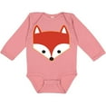 thumbnail image 3 of Inktastic Fox Woodland Animals Boys or Girls Long Sleeve Baby Bodysuit, 3 of 5