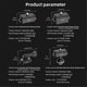 thumbnail image 1 of Flymile Sport Camera Quick Release Mount for ACTION 3/4 Camera Base,A, 1 of 5