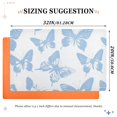 thumbnail image 6 of Yayeee Doormat for Indoor Entrance 32" x 20" Non Slippery Floor Rug, Blue Butterfly, 6 of 8