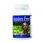 Ridgecrest Anxiety Free Herbal and Nutrition Stress Support - 60 Count