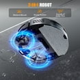 thumbnail image 6 of GOOVI Robot Vacuum and Mop Combo 6500Pa Suction Robotic Cleaner with Gyro Inertial Navigation, Self-Charging, Ideal for Hard Floor, Carpet, Pet Hair, 6 of 10