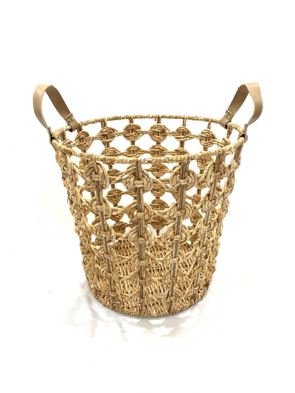 hometrends Cali Wire / Twine Basket Round
