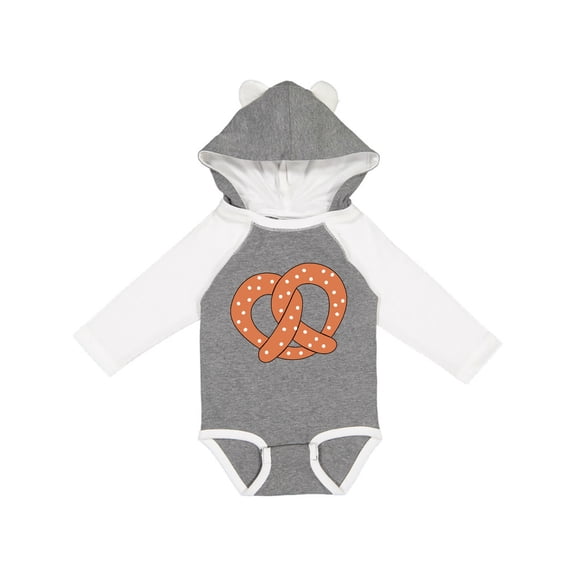 Inktastic Pretzel Boys or Girls Long Sleeve Baby Bodysuit