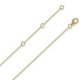 thumbnail image 5 of Premium Grade VVS1 Moissanite Round Solitaire Necklace - 925 Silver or 14K Gold, 5 of 7