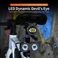 thumbnail image 2 of Bicycle Devil Eye Light Tail Light Devils Eyes Waterproof Bike Lights Night, 2 of 8