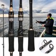 thumbnail image 2 of Soft Hardness Lure Fishing Rod Glass Fiber Reinforced Rod Grp Sea Rod Short Joint, 2 of 9