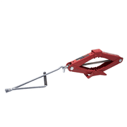 K Tool 63100 1.5 Ton Scissor Jack, Alloy Steel, Compact, Portable