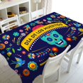 thumbnail image 1 of Mantel con diseño de calavera del Día Mexicano de los muertos, decoración de fiesta, mantel para el hogar, restaurante, decoración de cocina, accesorios para mantel xuanjing  unisex, 1 of 2