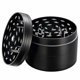 thumbnail image 1 of Molinillo triturador de polen color negro juego de 4 piezas molinillo de hierbas aleación de zinc para especias, hierbas, especias, hierbas, 1 of 4