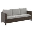 thumbnail image 4 of Better Homes & Gardens Brookbury 3-Piece Steel Outdoor Compact Sectional Set with Cushions & Covers, Tan, 4 of 9