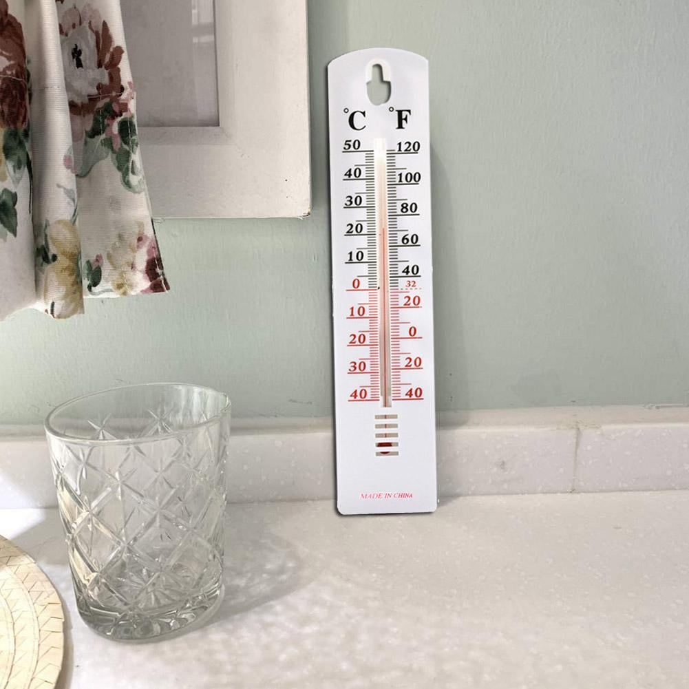 Temperature Humidity Analog Thermometer Hygrometer Thermo Vertical Meter  Tools M3L9