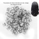 thumbnail image 4 of Pu?os de trenzado de cabello, 100 piezas de anillos de trenza ajustables Clips Loops Accesorios de peluca para trenzas Accesorios(2#) EOTVIA NO, 4 of 6