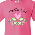 thumbnail image 4 of Inktastic Mimi's Girl- Heart Flowers Youth T-Shirt, 4 of 5
