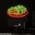 thumbnail image 3 of Glowneon Tostadas Neon Sign, Tostada Mexico Led Sign, Mexico Food Art, 3 of 5
