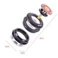 thumbnail image 4 of Wosthever Auriculares para bicicleta, rodamiento de 44mm, horquilla recta cónica para bicicleta de montaña, rodamiento de contacto Angular integrado, Ciclismo rojo Wosthever OD0251-03, 4 of 6