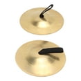 thumbnail image 1 of Belly Dancing Finger Cymbals, Finger Cymbals 2Pcs Good Polished Texture Pure Copper  For Holiday For Gift, 1 of 8