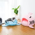 thumbnail image 5 of Dog and Cat Bed - Cartoon Pet House with Removable and Washable Cushions, 5 of 5