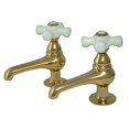 thumbnail image 2 of Kingston Brass Ensemble de Robinets de Lavabo à Double Poignée Restoration, 2 of 4