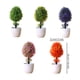 thumbnail image 5 of Bonsái de plantas artificiales Billuyoard maceta decorativa para manualidades Rojo, 5 of 6