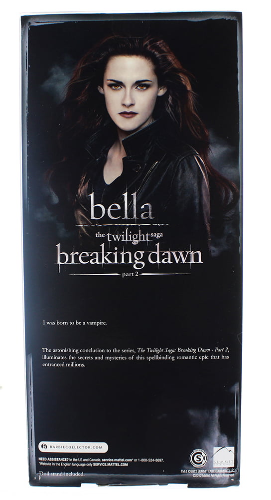 Mattel The Twilight Saga Breaking Dawn Part II Bella Barbie Collector Doll