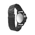 thumbnail image 3 of Reloj Análogo Dual Time con Cronografo Steiner Extensible De Acero Inoxidable Negro 43 mm, 3 of 4