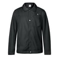 thumbnail image 4 of Men's Lightweight Jackets Casual Windbreaker Stylish Laydown Collar Business Work Coat with Pockets Black S, 4 of 6