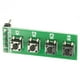 thumbnail image 2 of Eatbuy Módulo de Teclas de 4 Botones - Tablero de Teclado del módulo de Interruptor de botón Universal de 4 Teclas, 2 of 14