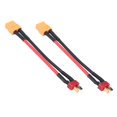 thumbnail image 2 of Converter Silicone Cables T Plug Male To Xt60 Female - Set Of 2, 2 of 5