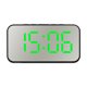 thumbnail image 1 of Despertadores digitales, reloj electrónico con espejo LED, brillo ajustable, relojes de escritorio y de pared modernos, 1 of 5