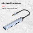 thumbnail image 4 of 4 en 1/5 en 1 Tipo C Hub 5Gbps/480Mbps Adaptador multidivisor Accesorios para portátiles, 4 of 7
