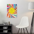 thumbnail image 4 of Stay Close to People Who Feel like Sunshine Wall Art,Inspirational Quotes Canvas Wall Art for Teens Girls Bedroom Nursery Dorm Wall Decor,Encouragements Gifts for Girls Sister Daughter, 4 of 6
