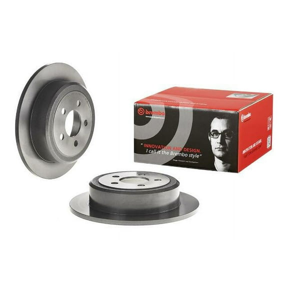 Brembo 08.B529.11 BRAKE ROTORS Fits select: 2008-2012 JEEP LIBERTY SPORT, 2007-2008 DODGE NITRO SXT