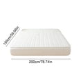 thumbnail image 3 of Quilted Waterproof Bed Cover Set - Ice Silk Mattress Protector, Breathable Cooling Topper, Beige, JKODE, 3 of 8