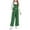 Green a2, variant on jobturf Girls Jumpsuit Trendy Solid Sleeveless Long Pants Casual Baggy Overalls Soft Comfy Warm Flannel Romper with Pockets Size 11-12 Years