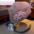 thumbnail image 4 of Yabanana Electric Baby Swing for Infant Portable Musical Swing with Remote Control, Bluetooth,Unisex, Pink, 4 of 8