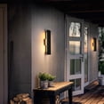 thumbnail image 2 of Elegant Lighting Waylen 4.5 X 18" Outdoor Wall Sconce In Black, 2 of 8