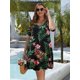 thumbnail image 4 of Vestido BELAROI, camiseta de verano, talla grande, cuello en V, 2 veces, 4 of 6