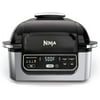 Open Box Ninja AG301 Foodi 5-in-1 Indoor Electric Grill Air Fry - Black/Silver