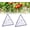 2Triangles, variant on Fruit Shaping Mold for Growing Unique, 4PCS Creative Fruit Shaping Molds, Triangular & Cubic Molds for Tomato Strawberry, Reusable Clear Plastic Garden Plant Shapers