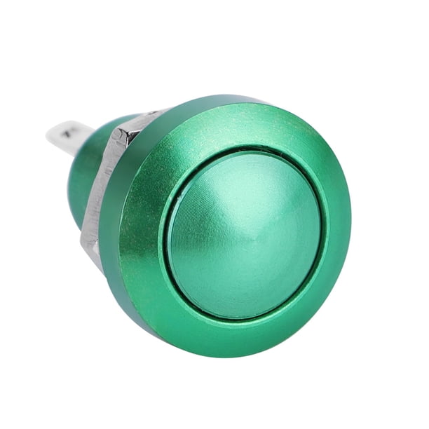 Botón pulsador, 1 A, 24 V, 8 mm, mini interruptor pulsador, botón pulsador momentáneo, rendimiento sólido