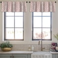 thumbnail image 3 of LALILO Kitchen Curtain Valance Tie Dye Boho Ink Japanese Rod Pocket Window Curtain 52"x 18" Set of 2, 3 of 5