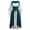 BB-Blue, variant on Renaissance Medieval Pirate Peasant Dress for Women Flared Long Sleeves Halloween Costume Brown S