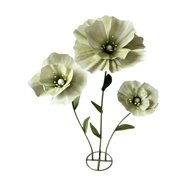 Flores gigantes para decoración de bodas Guirnaldas florales decorativas Boda elegante Verde